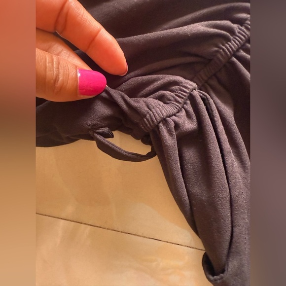 Mia Rose Brand Women’s Jumpsuit wide leg Strapless with pockets elastic waist - Picture 6 of 16